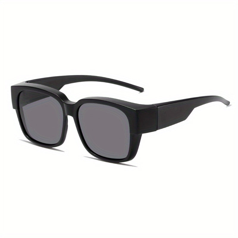 Men's Oversized Sunglasses Anti Glare UV Protection for Outdoor Activities