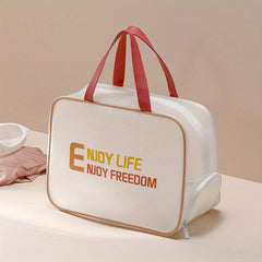 Large Capacity Portable Toiletry Bag with Dry and Wet Separation