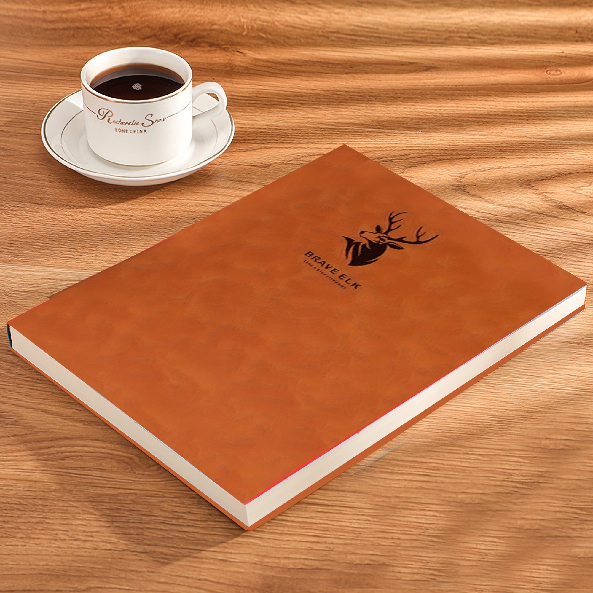 3 Colors A4 Notebook 100 Sheets High Eye Protection Paper Soft Cover