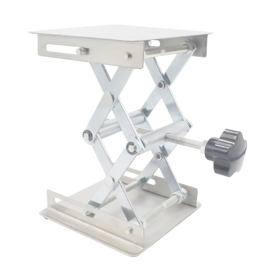 Stainless Steel Lab Jack Stand Table Lift 1.8-6.1 Inch
