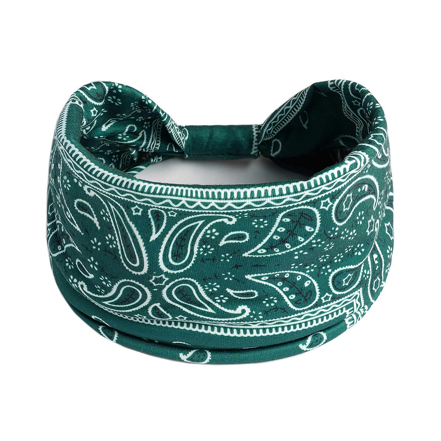 Boho Style Elastic Wide Hair Band Knot Turban Headband