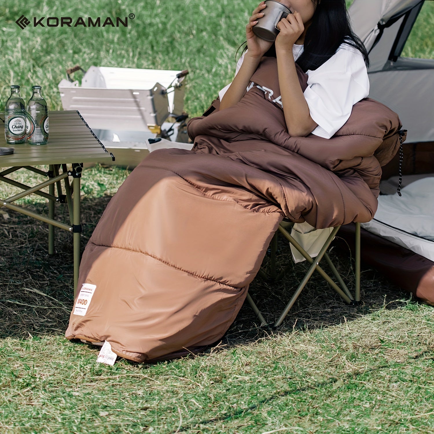 Winter Warm Double Sleeping Bag for Office Lunch Break