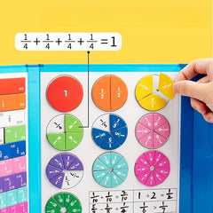 Interactive Fraction & Number Recognition Educational Toy Book