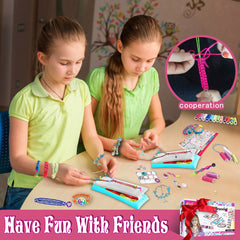 DIY Braid Bracelet Making Kit - Arts And Crafts Jewelry