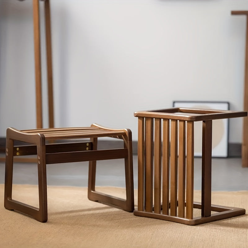 Bamboo Stool for Outdoor Relaxation