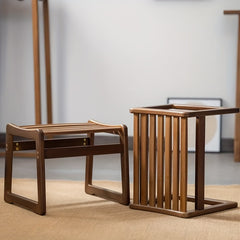 Bamboo Stool for Outdoor Relaxation