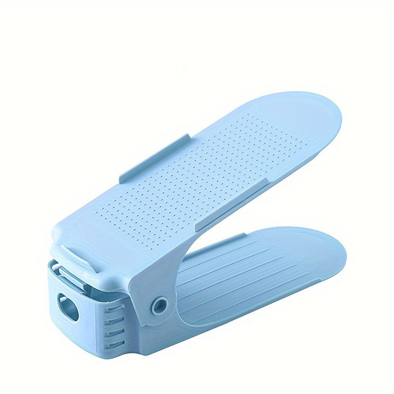 Adjustable Shoe Slot Organizer - Double Layer Space Saving Shoe Rack