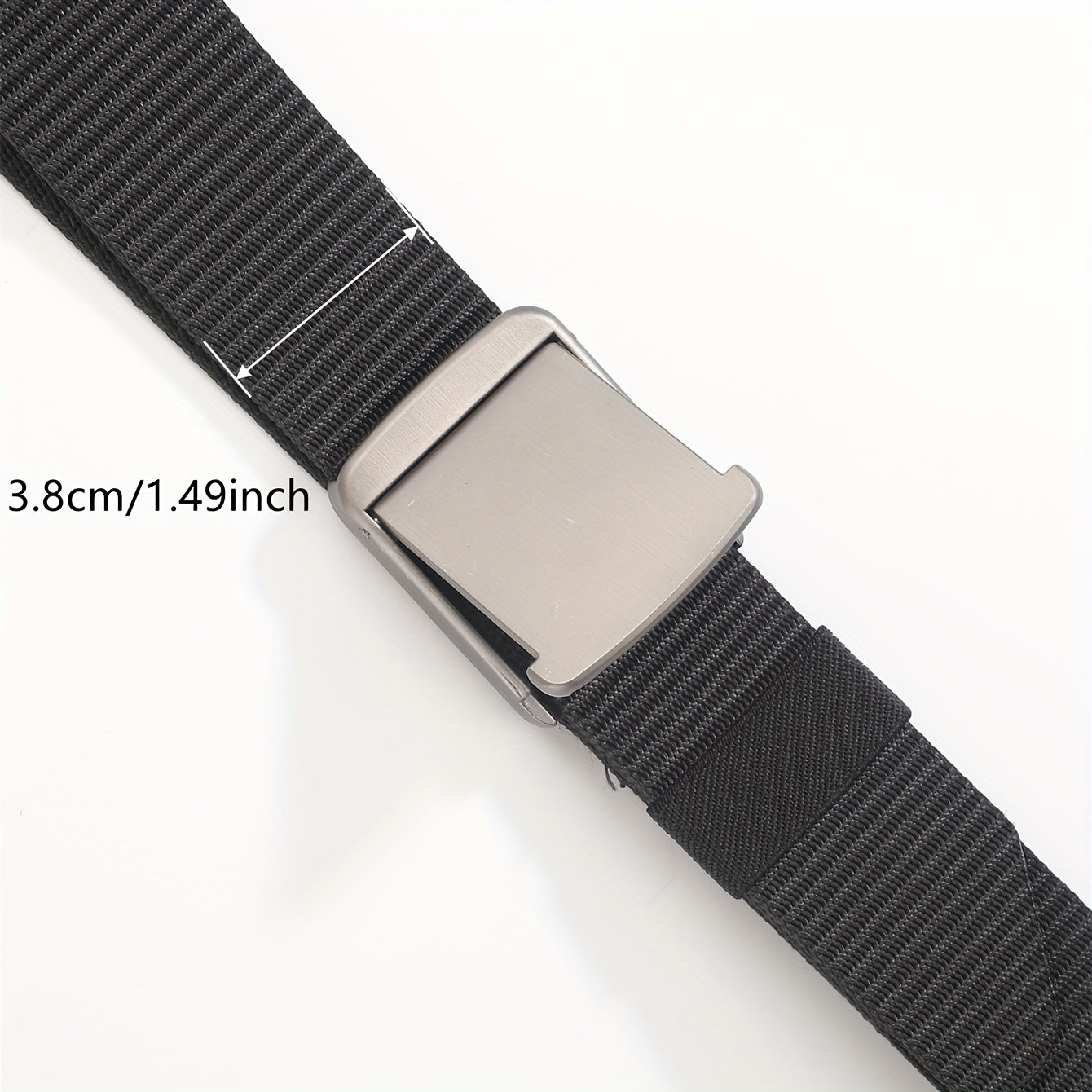 Men's Outdoor Canvas Belt with Automatic Buckle