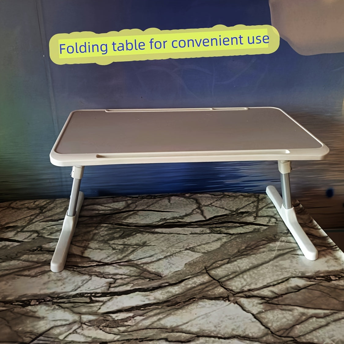 Adjustable Learning Table With Aluminum Legs Stable Sled Legs