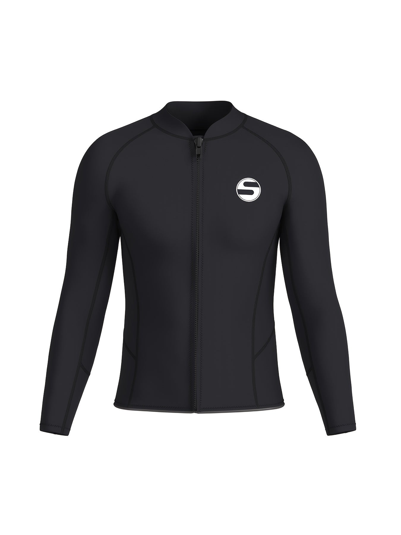 Men's 3mm Neoprene Wetsuit Top Cold Proof Jacket
