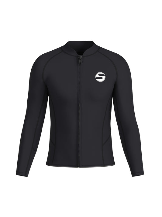 Men's 3mm Neoprene Wetsuit Top Cold Proof Jacket