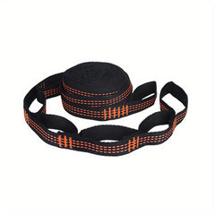2Pcs Hammock Straps With 5 Ring High Load Bearing Barbed