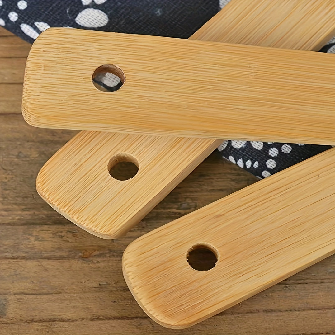 Christmas Bamboo Kitchen Utensils Set Halloween Decorative Cooking Tools