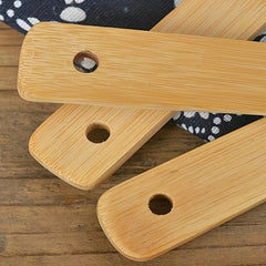6pcs Bamboo Kitchen Utensils Set for Christmas and Halloween