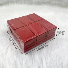 12pcs Ring Set Box Earrings Ear Stud Packaging Box Jewelry Accessories Box
