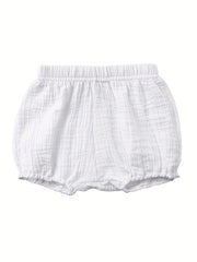 Baby Bread Pants Little Kids Summer Cotton Shorts