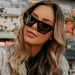 Cat Eye Sunglasses Women Square Oversized Shades Lady
