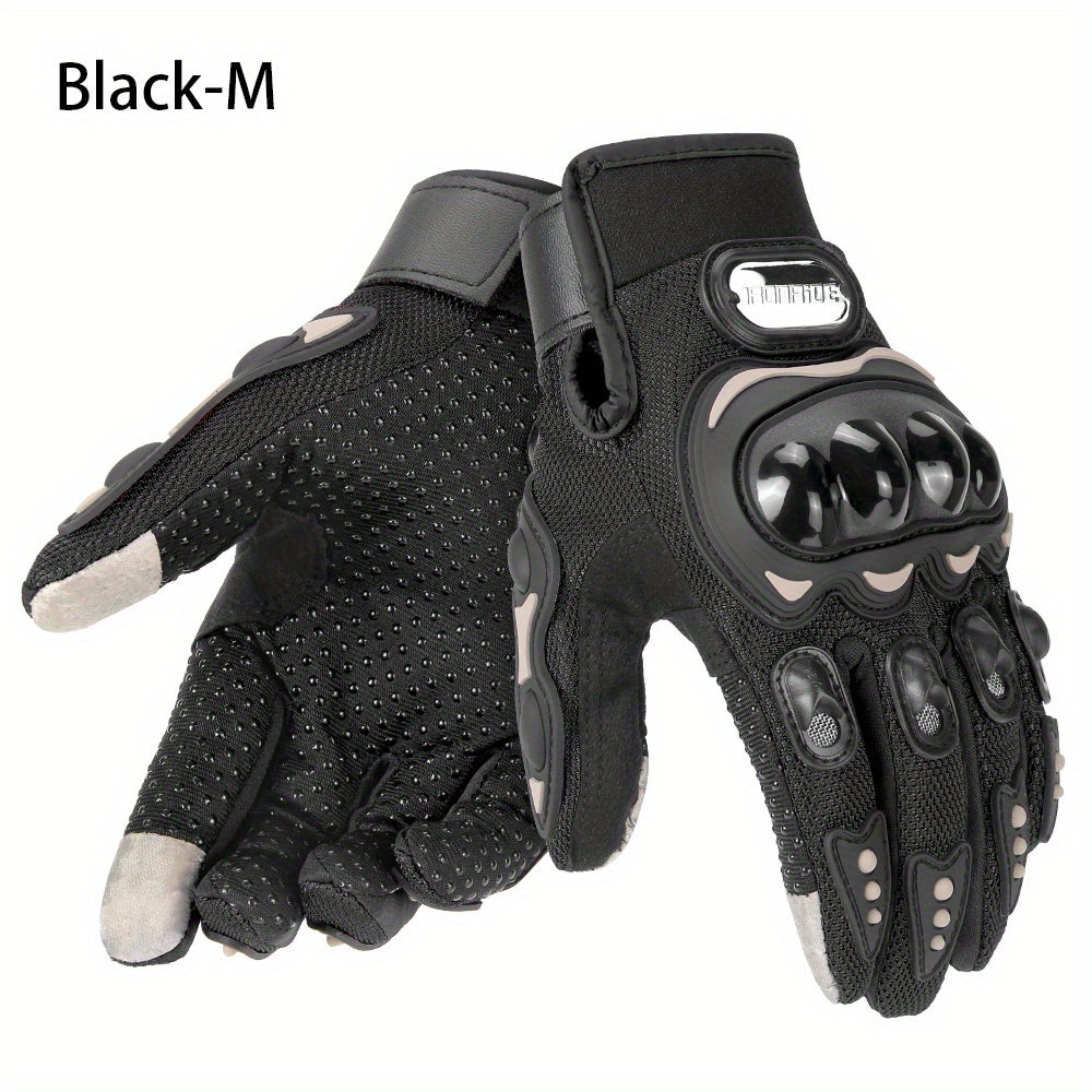 Motorcycle Gloves Racing Full Finger Protective Touch Screen Guantes Racing Moto
