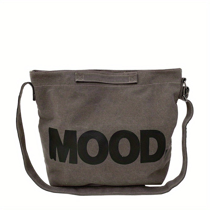 Vintage Vegan Crossbody Bag Large Capacity Shoulder Bag