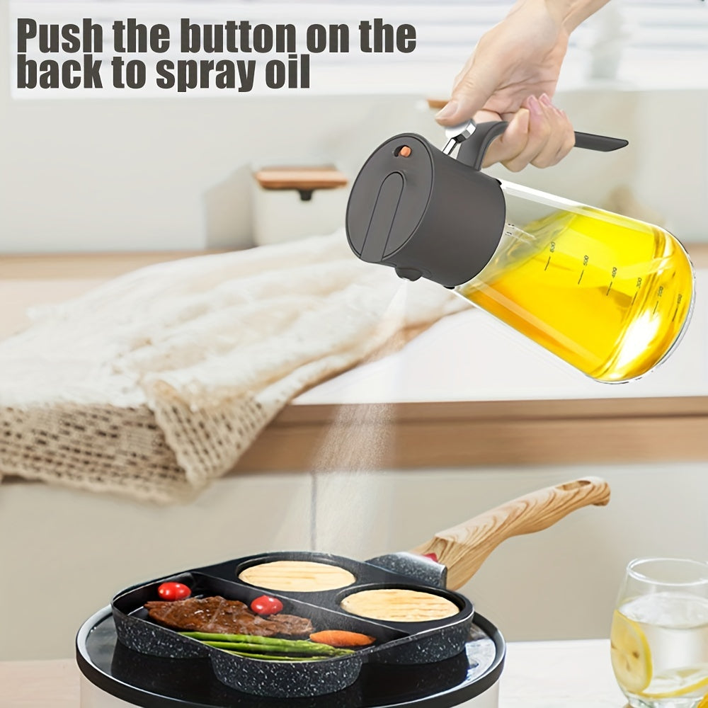 2 In 1 Dispenser And Sprayer Dual use Bottle Large Capacity Olive Sprayer Cookin