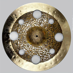 Hand Hammered B20 Bronze 45 Dual Trash Crash Cymbals