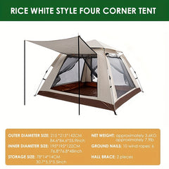 Automatic Camping Tent Portable UV Protection Waterproof Tent