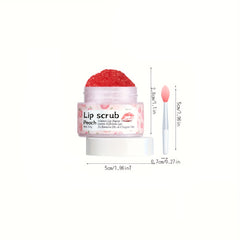 Peach Lip Scrub Exfoliate Moisturize Lips