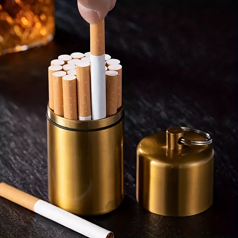 Waterproof Metal Cigarette Storage Case Smell Proof Tobacco Jar