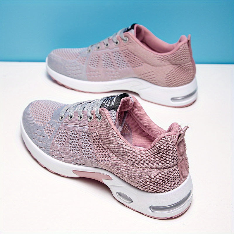Women's Knitted Sport Shoes Lightweight Running Sneakers