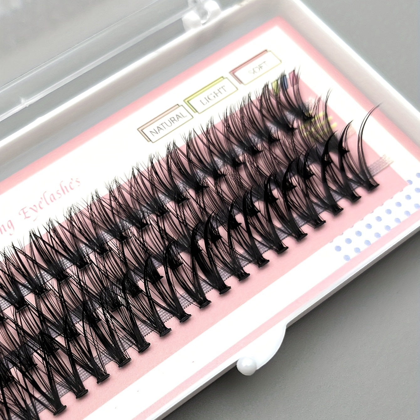 60 Cluster Lashes 30D C Curl Mix 12 14 16mm Indiv...