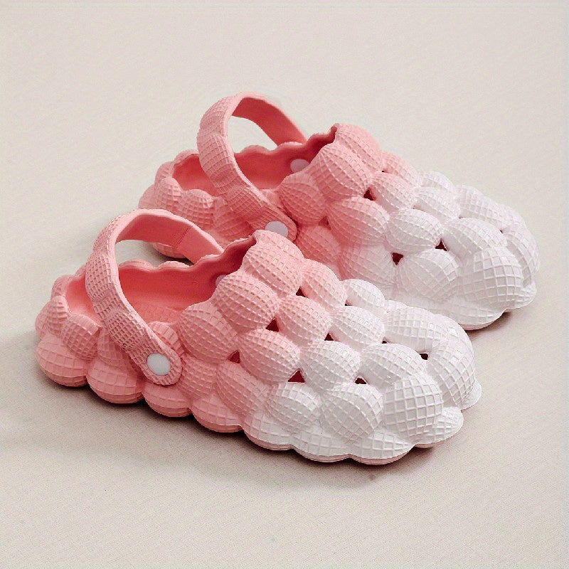 Women's Ombre Bubble Clogs Massage Non Slip Sandals