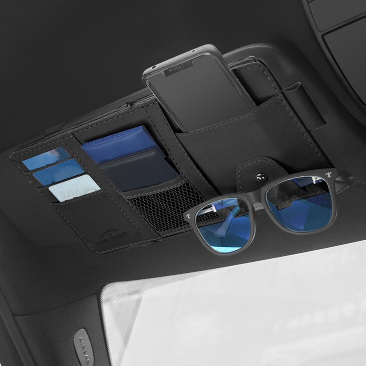 Car Sun Visor Organizer Pocket Storage Holder