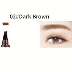 Waterproof Four Point Eyebrow Pencil Long Lasting