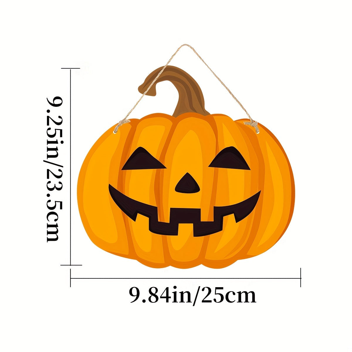Skull Pumpkin Doorplate Witch Legs Doorplate Halloween Wooden Wall Hanging