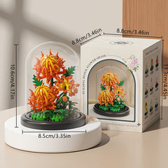 Artificial Flower Building Blocks Set for Home Decoration - Perfect Gift