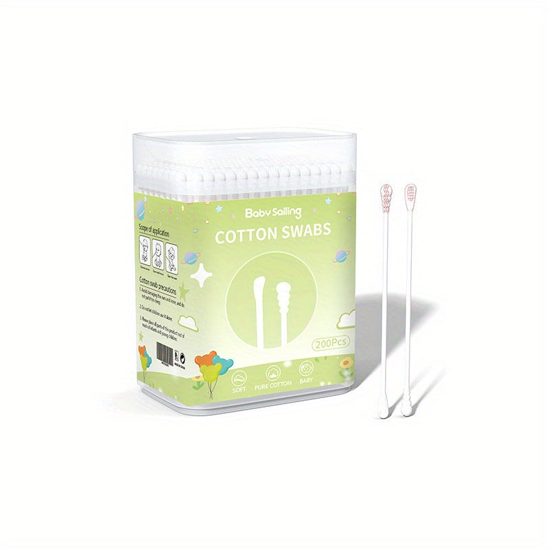 Baby Double Headed Cotton Swab 200pcs Box