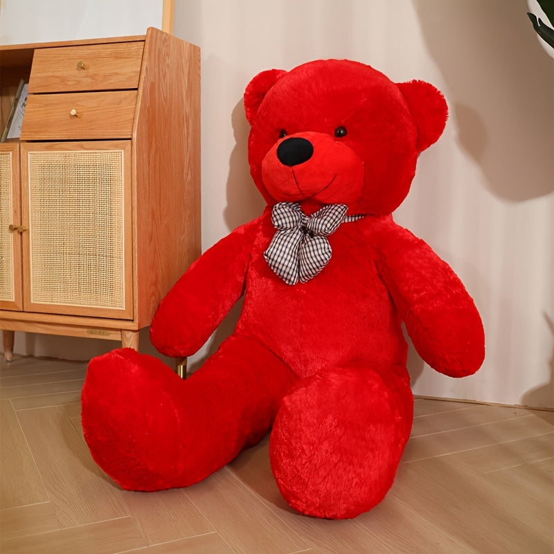 Large Red Plush Teddy Bear Stuffed Animal