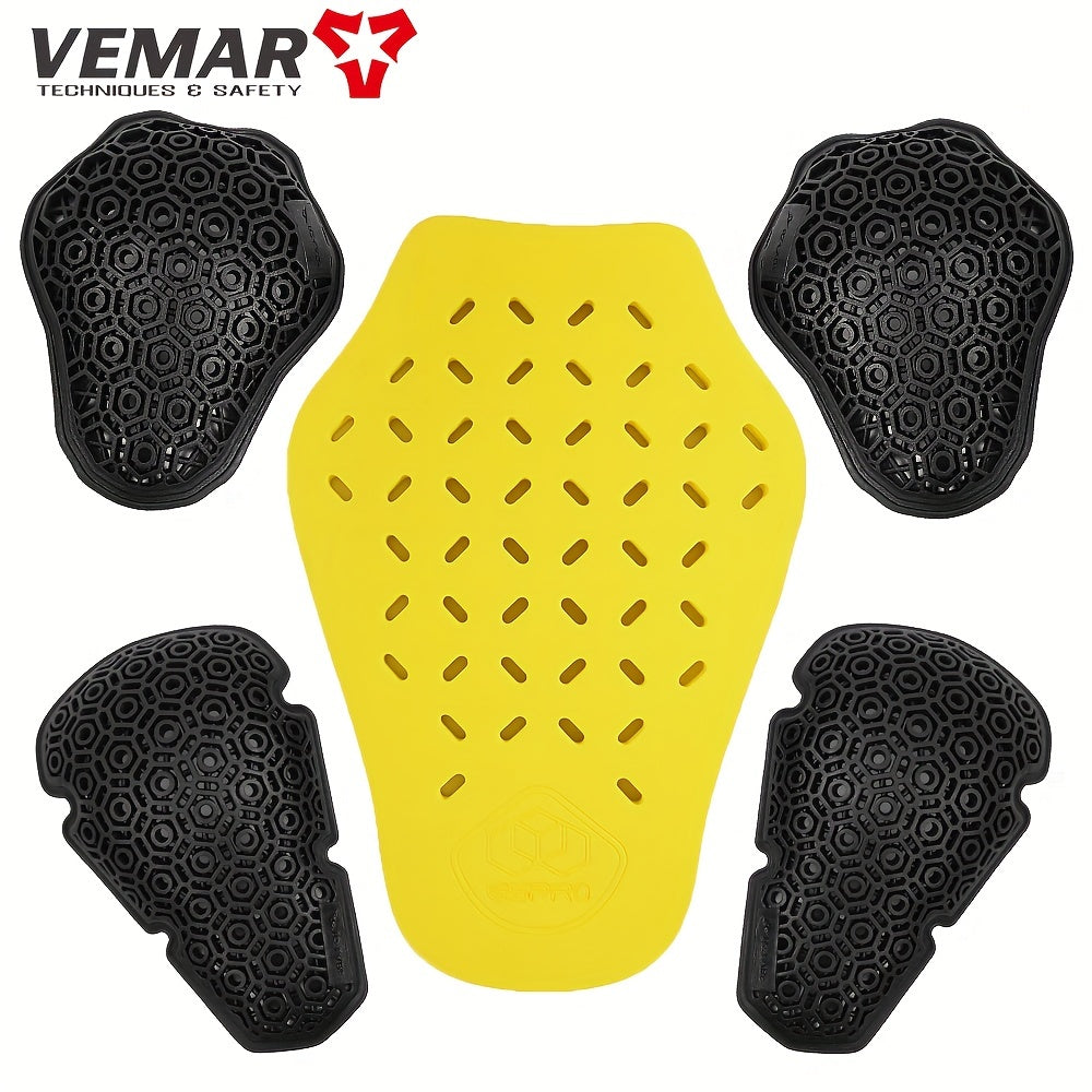 Motorcycle Jacket Lining CE1 Protectors Pads Armor Bike Cycling