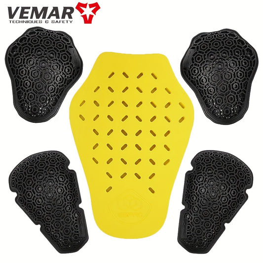 Motorcycle Jacket Lining CE1 Protectors Pads Armor Bike Cycling