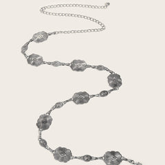 Vintage Geometric Carved Bohemian Waist Chain Belt