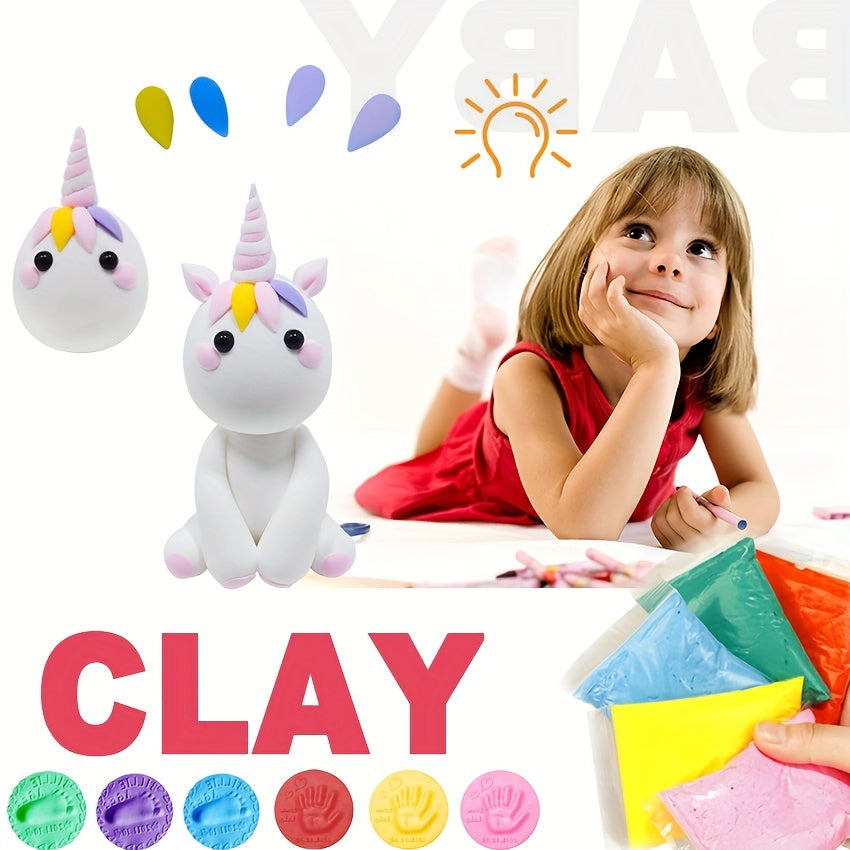 50g Newborn Print Mud Baby Hand Print Mud 0-3 Years DIY Birth Souvenir Gift