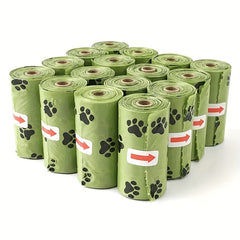 Convenient Dog Waste Bags 255pc 17rolls Easy Cleanup