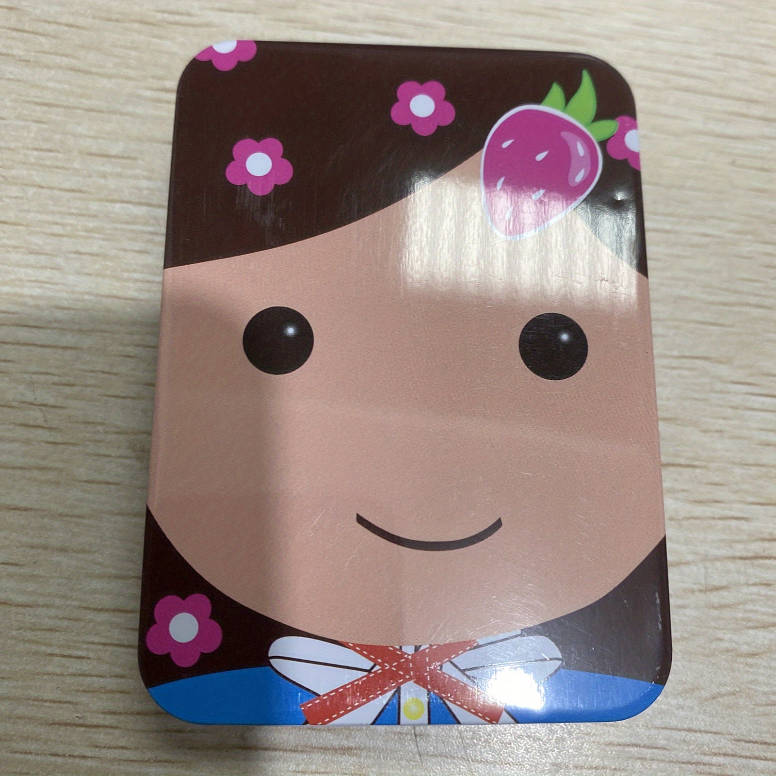 Mini Tin Metal Container Stylish Storage Box Jewelry Cards Coins