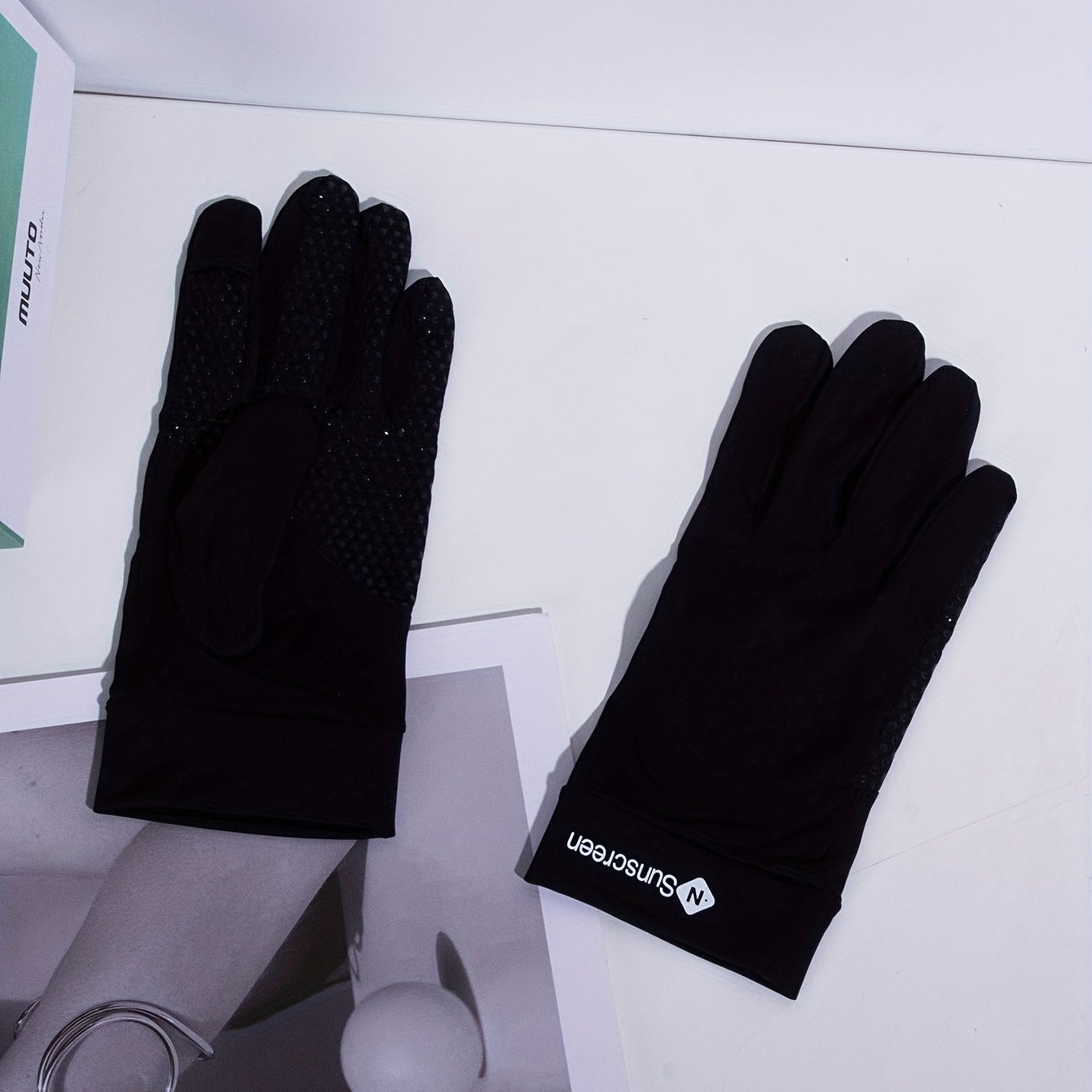 Sunscreen Ice Gloves Thin Breathable UV Protection Gloves For Women