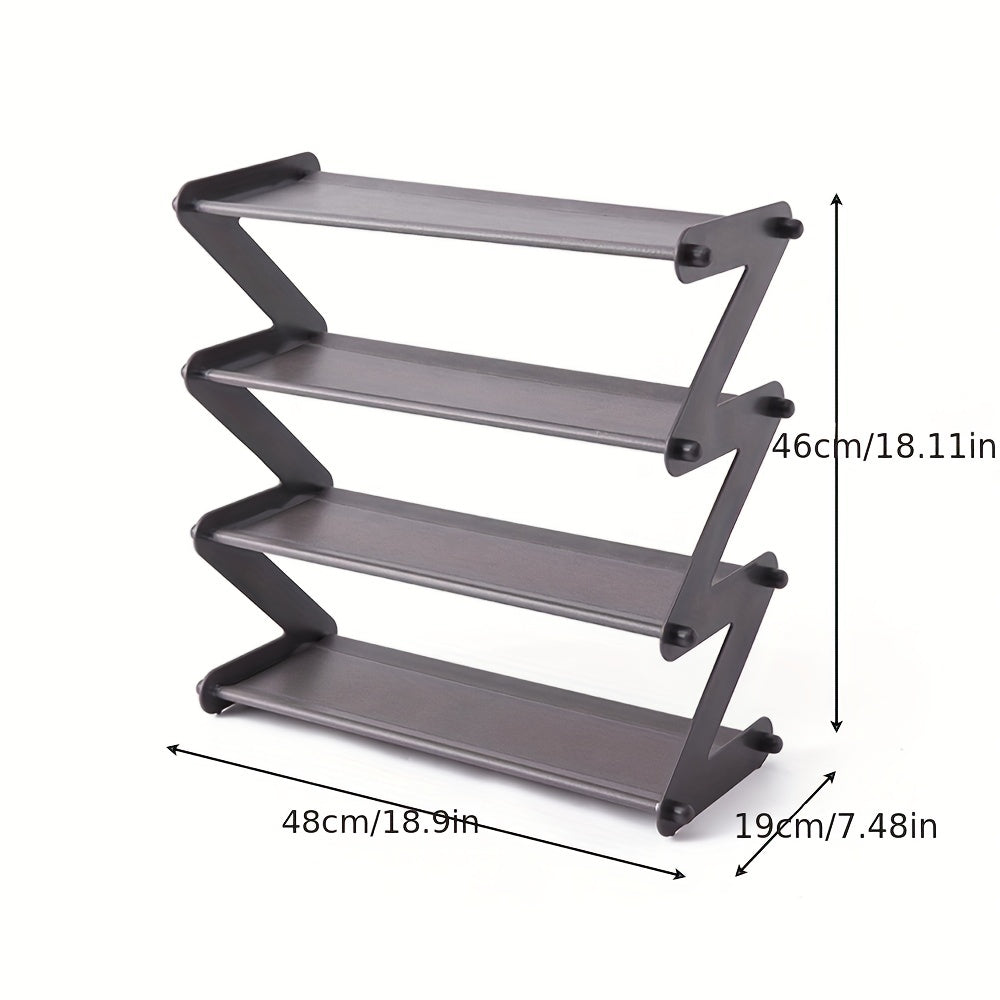 Adjustable Shoe Rack for Hall Closet