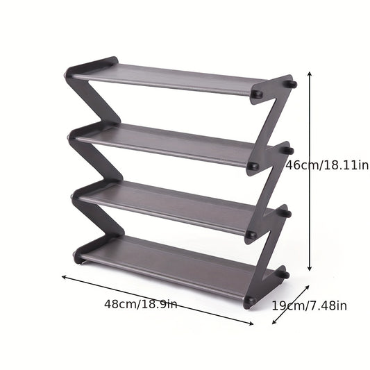 Adjustable Shoe Rack for Hall Closet