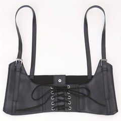  PU Harness Belt Steampunk Cinch Belt Corset
