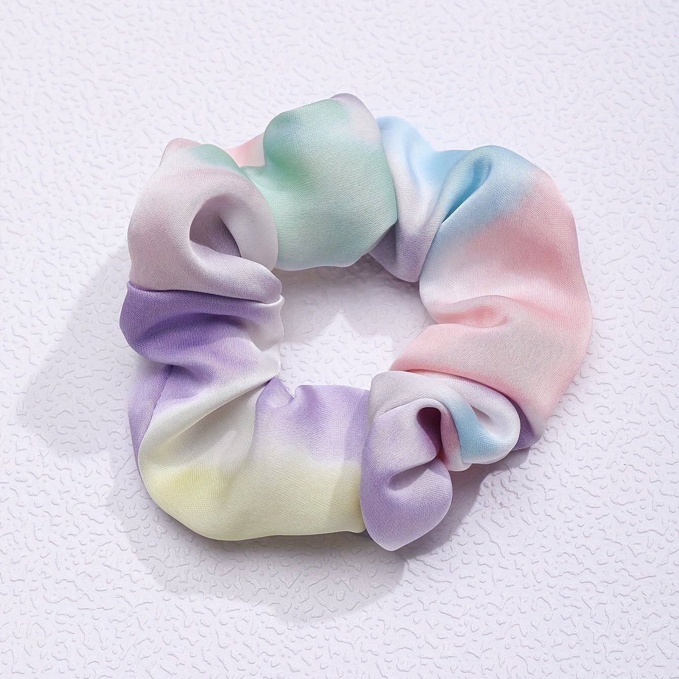 Fabric Large Gradient Scrunchie Hair Tie Hair Accessories