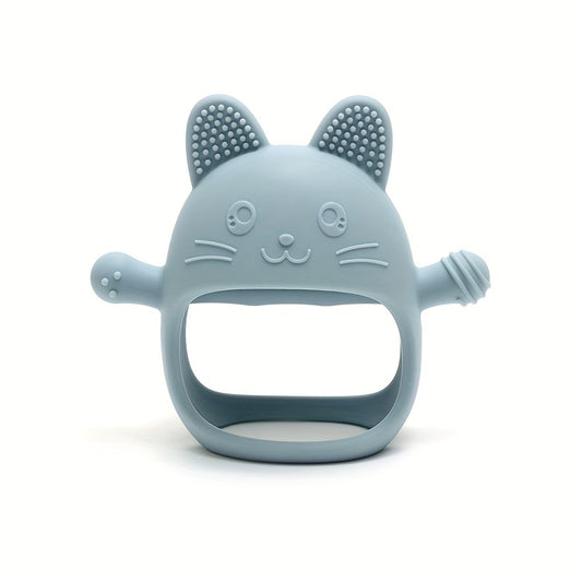 Baby Teething Gloves BPA Free Silicone Chew Toy for Newborns