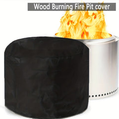 Waterproof 210D Heavy Duty Fire Pit Cover